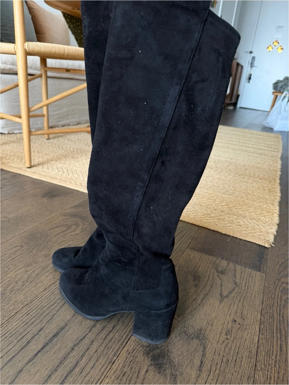 Stuart Weitzman All Jack Over the Knee Suede Boots